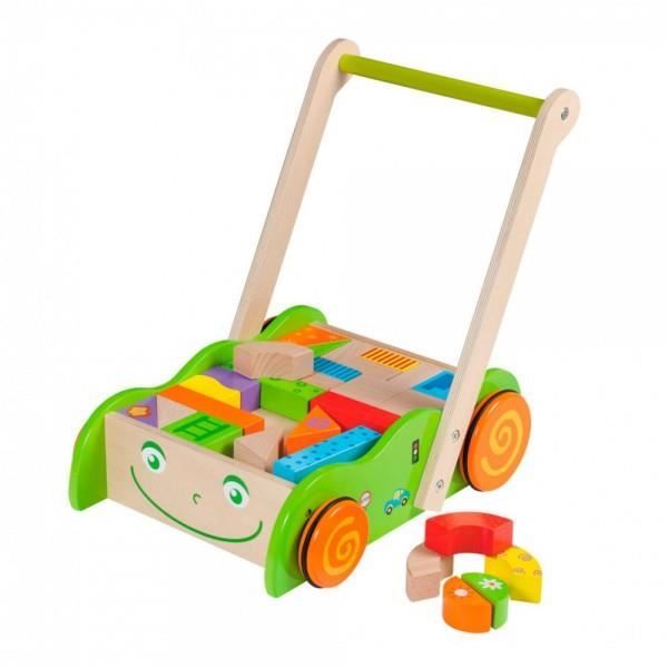chariot en bois jouet