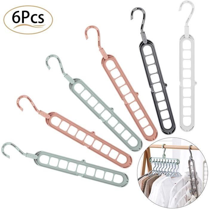 Linseray Cintres Magiques Organiseur Vertical et Horizontal - pour Chemises, Pantalons et Manteaux Linseray Cintres Magiques Organiseur Vertical et Horizontal - pour Chemises, Pantalons et Manteaux