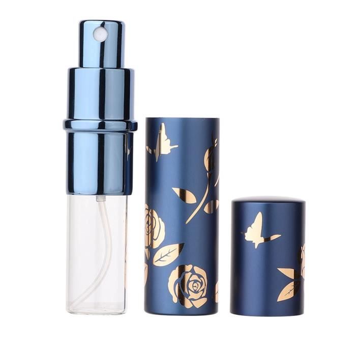 Atomiseur De Parfum En Verre 100 Ml Rechargeable Avec 3 Distributeurs - Flacon Pulvérisateur Élégant