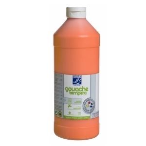 Gouache liquide Tempera orange 1l Lefranc & Bou…