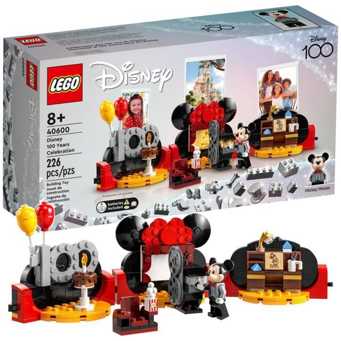LEGO® Disney Célébration des 100 ans de Disney (40600) - Cdiscount