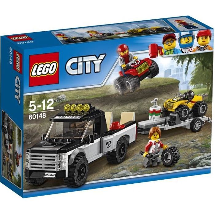 LEGO® City 60148 L'Équipe de Course Tout-Terrain