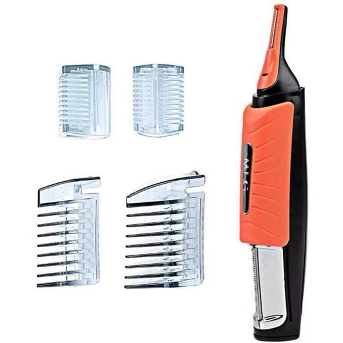 Tondeuse cheveux tactile nez rasoir Man 2 en 1 double Fin Tondeuse  Toilettage Remover Anti-Skid Poignée avec LED - Cdiscount Electromenager