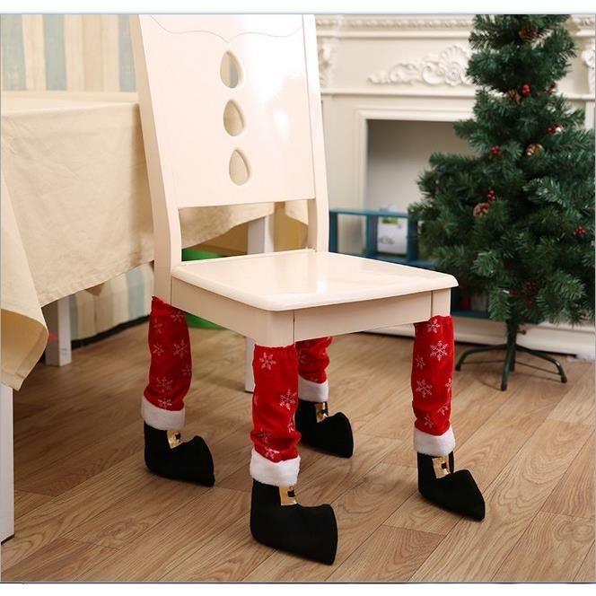 LANMOK 6Pcs Chaussette de Noel Rouges /à Suspendre Bonbons Sac Cadeau de No/ël Suspendue Bottes de P/ère No/ël Classiques P/ère No/ël Renne Bonhomme de Neige pour D/écorations Sapin de No/ël Chemin/ée