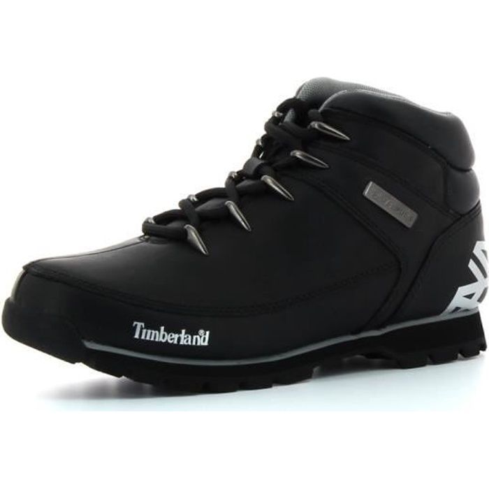 TIMBERLAND Bottines Sprint Hiker - Homme - Cuir - Noir Noir - Cdiscount Chaussures