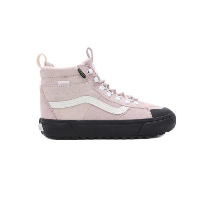 Vans femme rose daim on sale