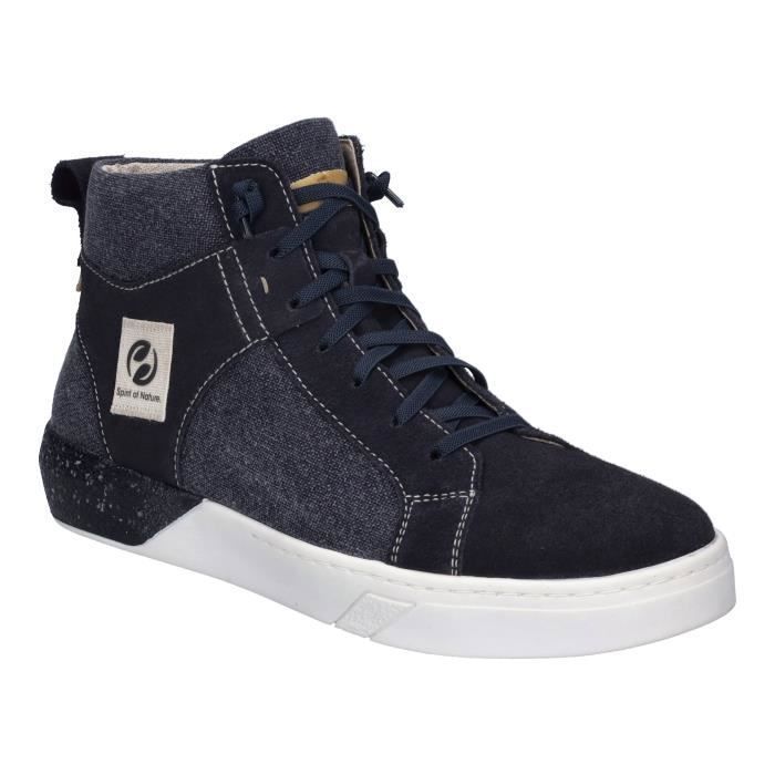 Josef Seibel Baskets pour Hommes - JOSEF SEIBEL - Fred 01 - Cuir - Lacets - Semelles amovibles