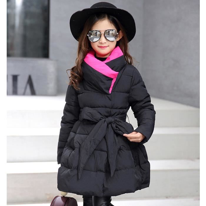 Manteau fille chaud best sale