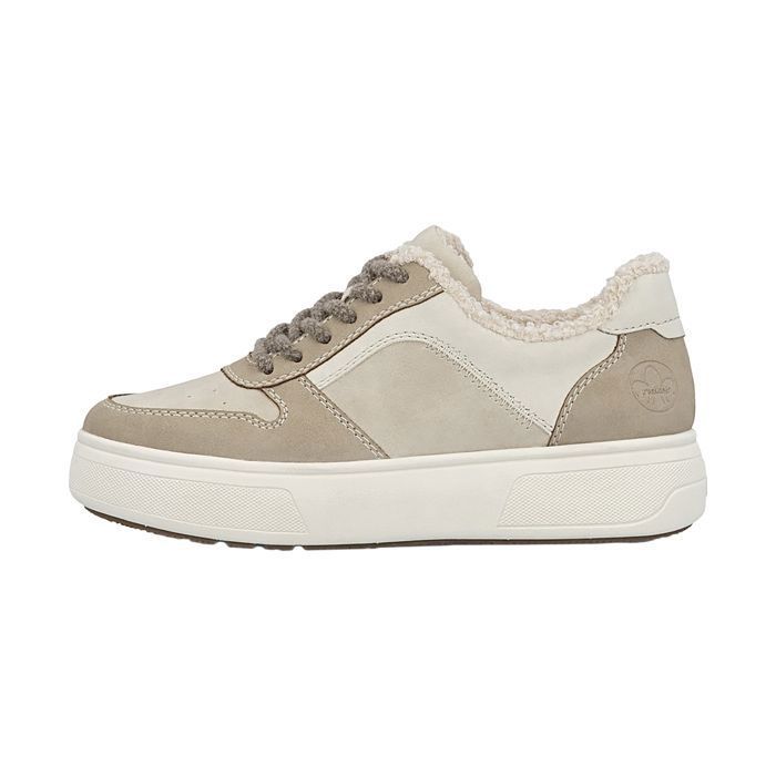 Rieker Basket Basse à Lacets Rieker Wahio - Beige