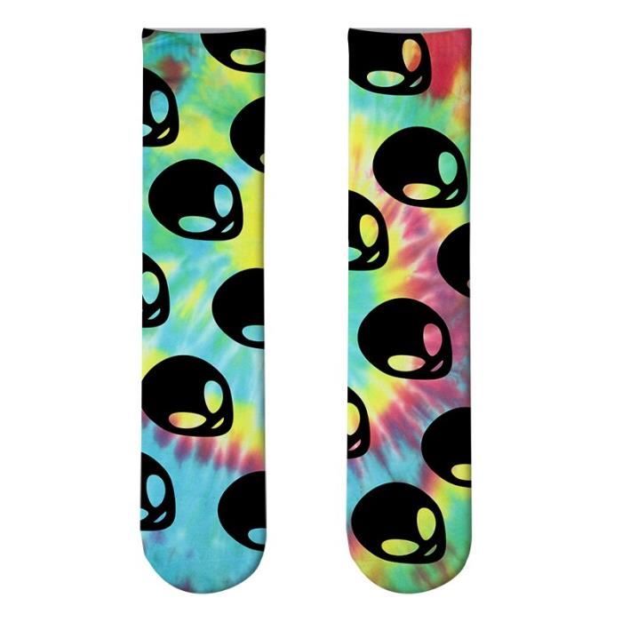 Chaussettes Mi-Longues Drapeau Texas – Lot Coloré Adulte Unisexe – Confort Quotidien, Sport, Décontracté