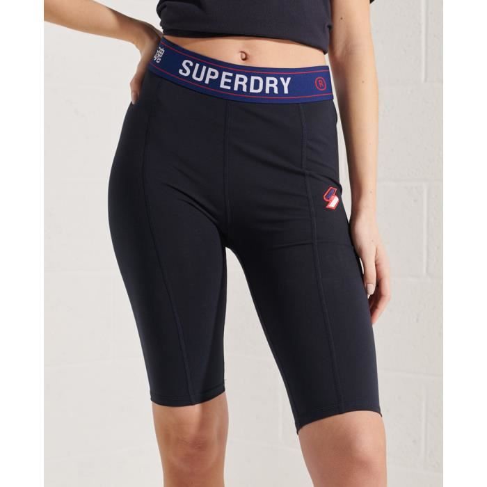 Cycliste femme Superdry Sportstyle Essential - bleu marine foncé