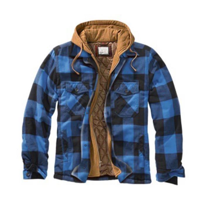 Veste à Capuche Pour Homme Charles Wilson - Fermeture éclair, écusson Poche - Coupe Décontractée