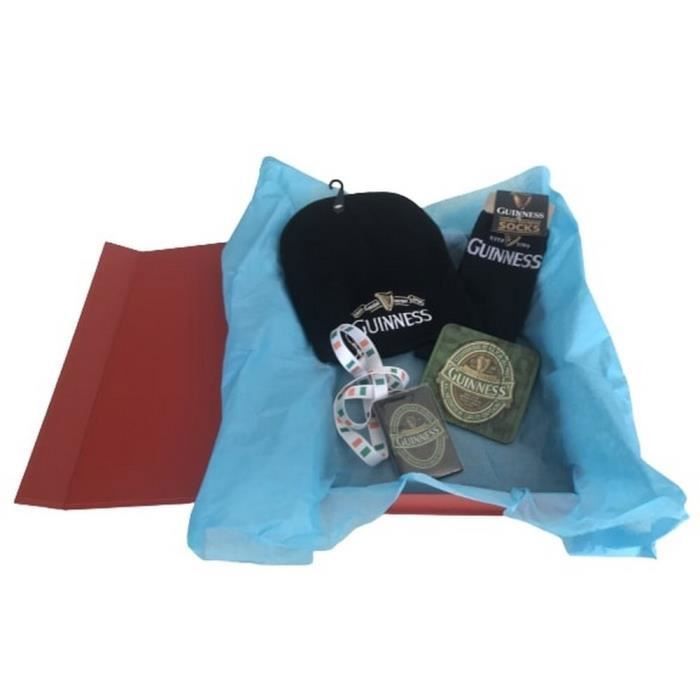 Chaussettes Pantoufles Guinness - Doublure Sherpa - Semelle Antidérapante - Cadeau Homme