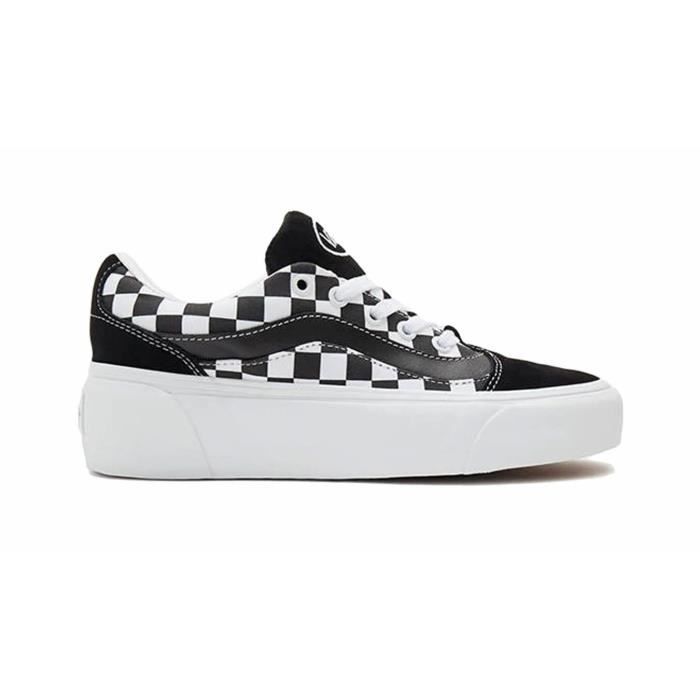 Vans noir compensé online