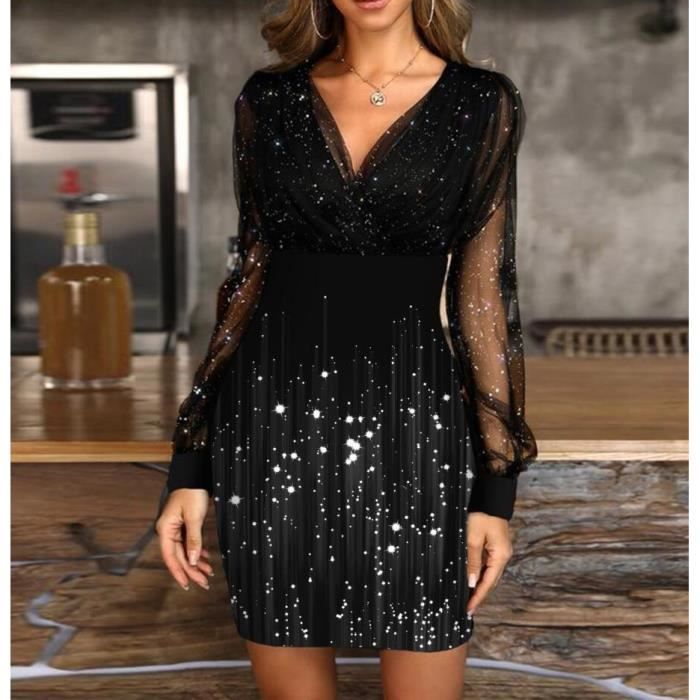 Robe Dentelle Faith Connexion Pour Femme, Taille S, Noir - Neuf Avec étiquettes, Idéale Soirée/cocktail