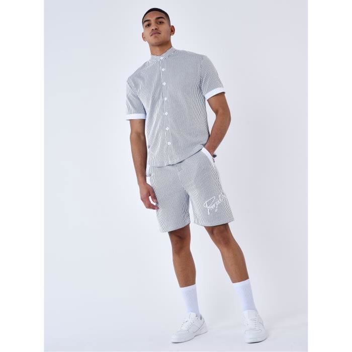 PROJECT X PARIS - Short Seersucker - Homme