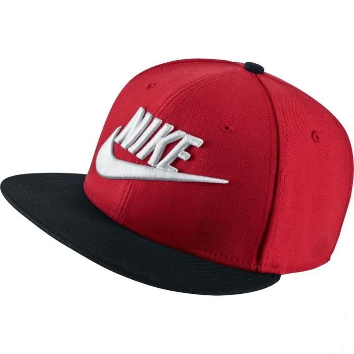 Casquette Nike Futura Rouge Homme rouge Cdiscount Pr t Porter