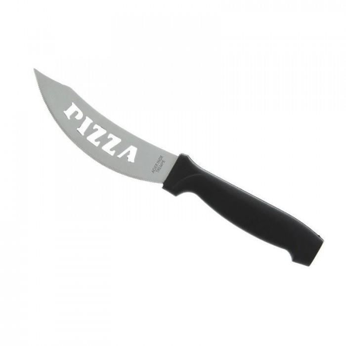 Couteau A Pizza Noir Inox Divers 164