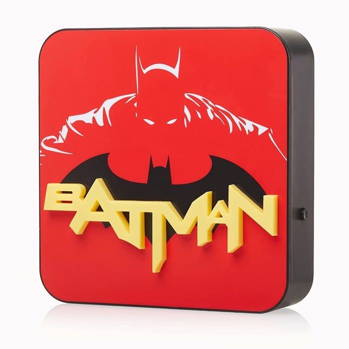 NUMSKULL LAMPE DE BUREAU BATMAN - ACCESSOIRE DE JEU POUR CHAMBRE À COU