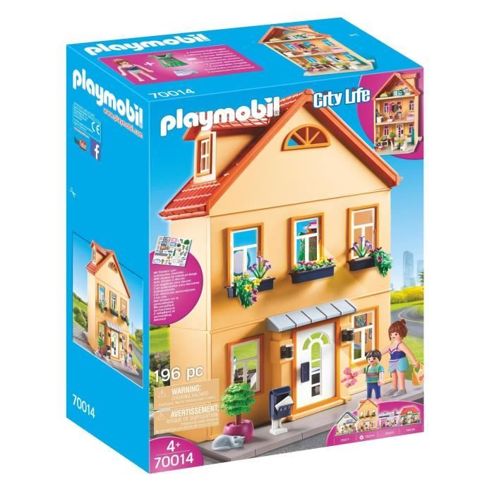 Maison moderne Playmobil City Life - Les Stars de Noël Playmobil