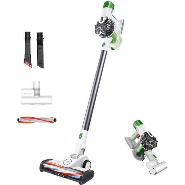 proscenic p9 aspirateur balai sans fil sans sac puissant multifonction 3 en 1 cdiscount electromenager