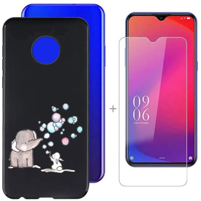 Rosa Premium Retro Stand Portafoglio TPU Silicone Caso Per Doogee S41T