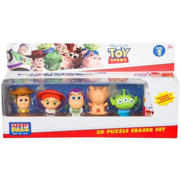 Toy Story 3d Puzzle Eraser Set Construisez Votre Propre Gomme Achat Vente Figurine Personnage Cdiscount