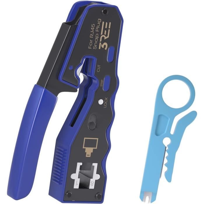 Outil À Sertir Professionnel Rj45 - Outil À Sertir Pour Réseau Ethernet ...