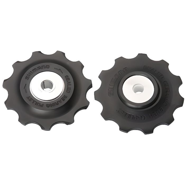 Galets dérailleur Shimano Deore/SLX 9/10V - Marque SHIMANO - Noir - Mixte - A monter soi-même