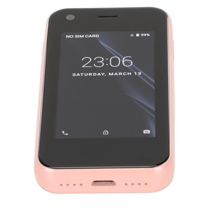 Sonew mini téléphone intelligent pour étudiants XS11 Mini téléphone portable 2,5 pouces WiFi GPS 1 Go 8 Go Quad Core pour