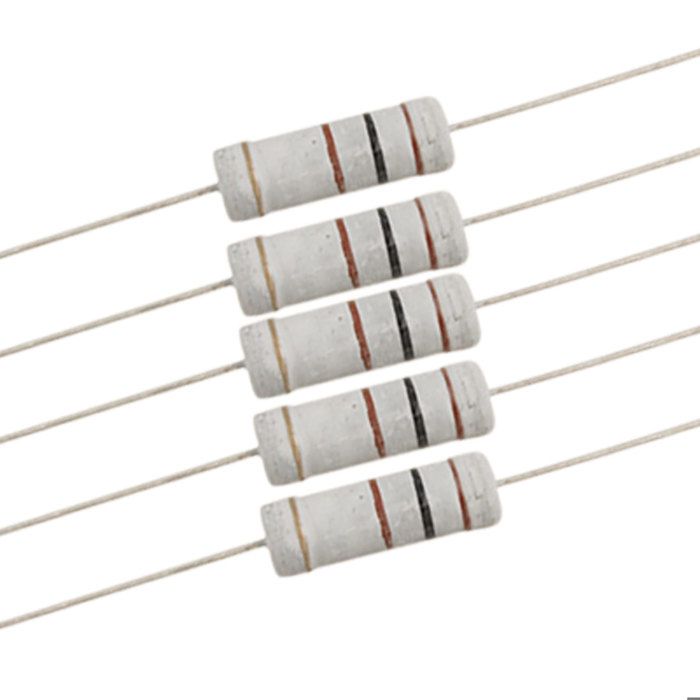 30 Résistances Film Oxyde Métallique 5W 24 Ohm ±5% – Lot économique
