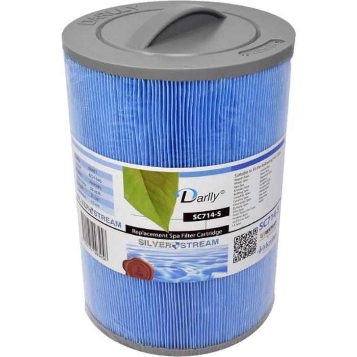 Darlly europe Filtre Antibactérien pour Spa 60401 6CH940 PWW50