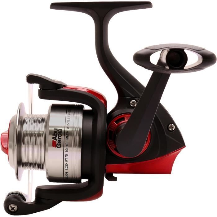 Moulinet Spinning Abu Garcia Cardinal – 2+1 Roulements – Corps Graphite – Eau Douce/Mer