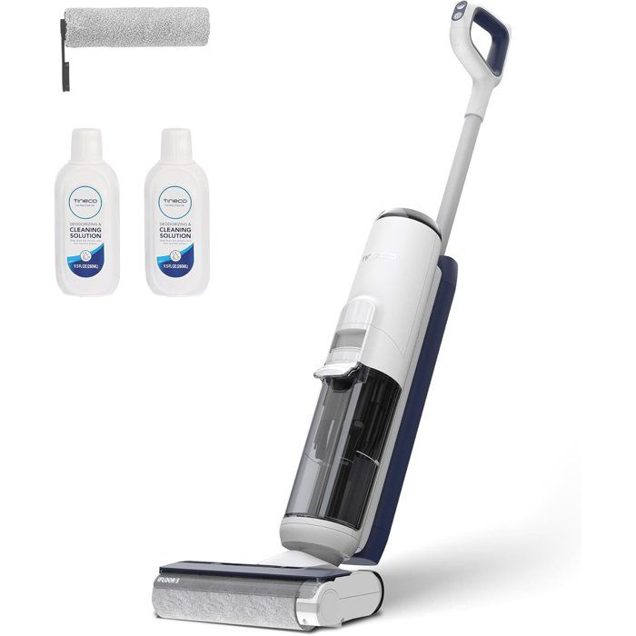 Aspirateur Laveur Sans Fil - Tineco - iFLOOR 5 Breeze Complete - Autonomie 35 min - Réservoir 08 L - Blanc - Tineco