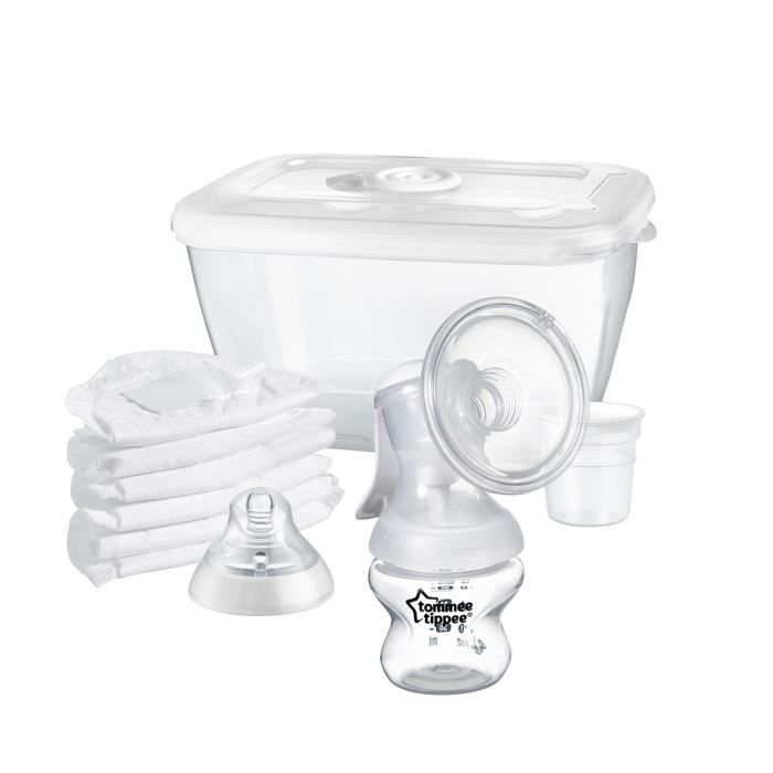 TOMMEE TIPPEE, Kit de démarrage allaitement, tire-lait manuel et biberons  inclus - Cdiscount Puériculture & Eveil bébé