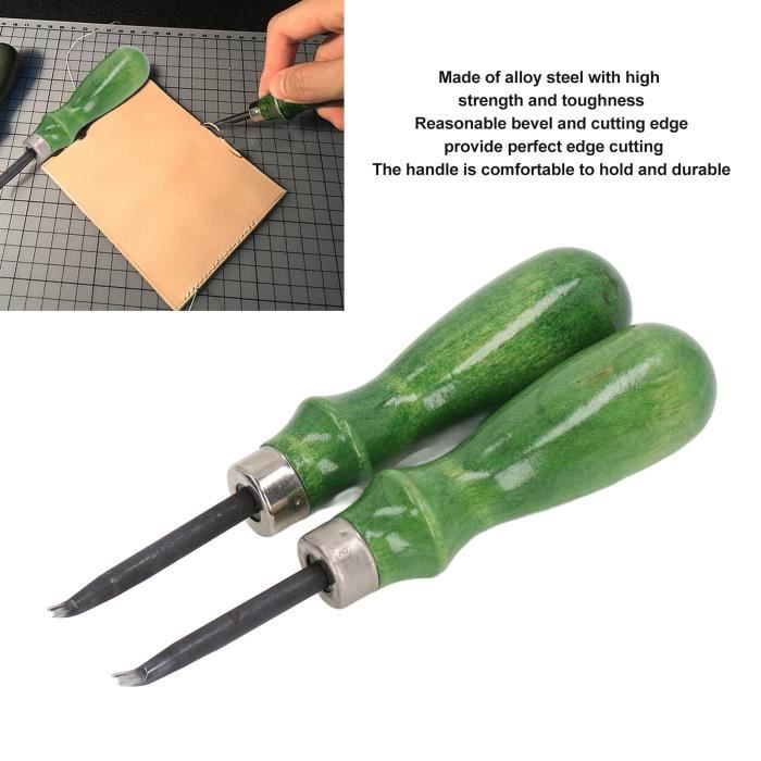 2 Outils Chanfreinage Extérieur Hexagonaux - Ébavureur Outil Déburrer Vis Et Tubes