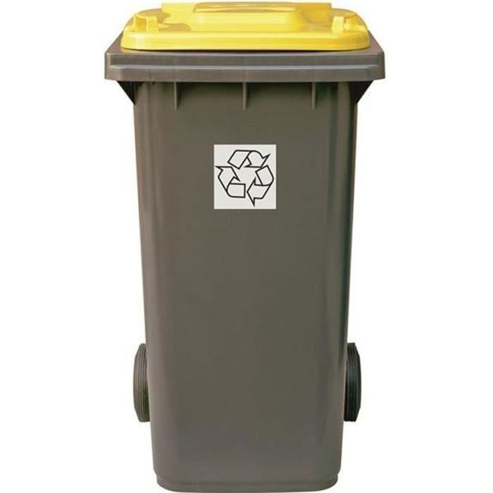Poubelle Roulante Tri Selectif Jaune 1 Litres Cdiscount Au Quotidien Poubelle Roulante Tri Selectif Jaune 1 Litres Cdiscount Au Quotidien