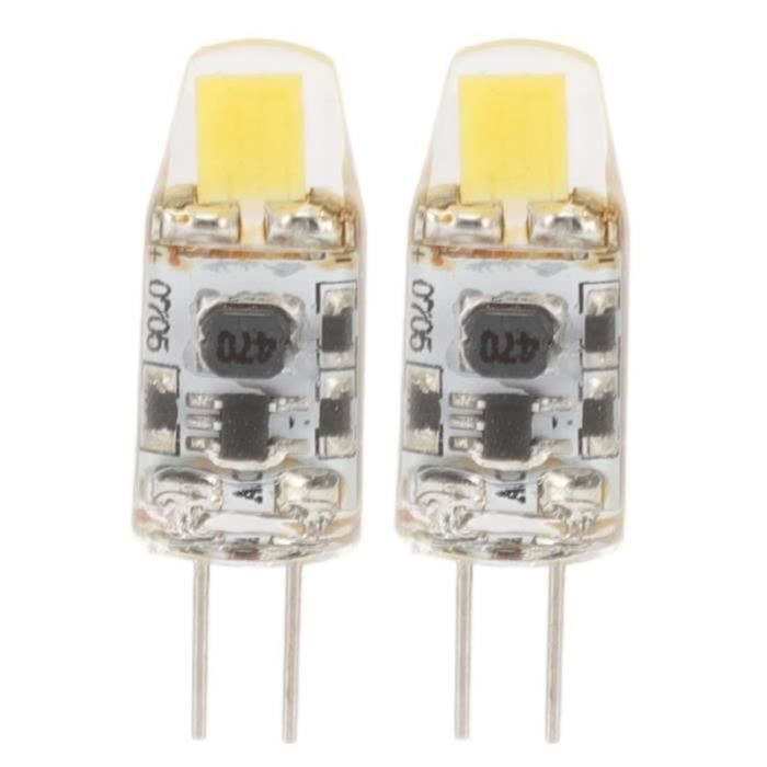 Ampoules G4 Lot de 2 ampoules LED G4 équivalentes à une lampe halogène 20 W Mini perles