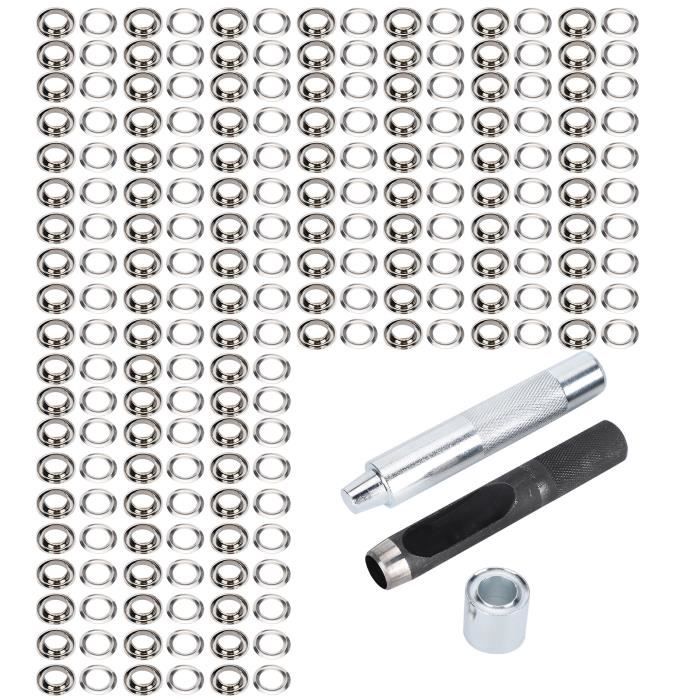 Kit 400 œillets Métal Minuscules HARFINGTON – 1,5 Mm – Doré – Pour Créations