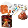 Kit fabriquer un Volcan Eruption volcanique loisir creatif Enfant 8 ans-1