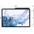 Tablette Tactile - SAMSUNG - Galaxy Tab S8+ - 12.4" - RAM 8Go - 128Go - Argent - Wifi - S Pen inclus-1