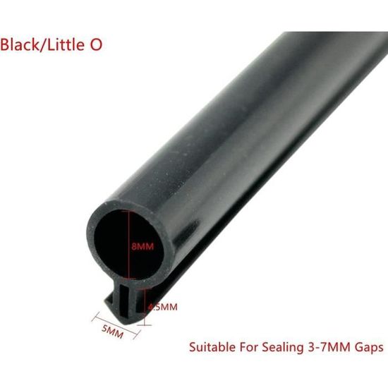 Joint de silicone,Bande de bordure en caoutchouc en forme de L, bande  d'étanchéité de porte en verre, bande - type 10[A33] - Cdiscount Bricolage