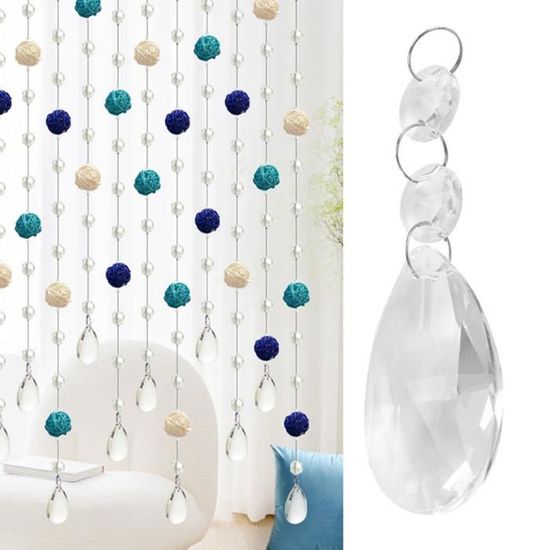 GDLMA Lustre En Cristal En Forme De Goutte De Pluie, Plafonnier Encastré Pour Chambre à Coucher