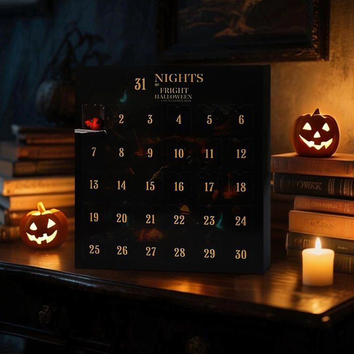 Calendrier De L'Avent Halloween 2025 - 31 Jours De Surprises, Figurines Et Décorations Miniatures Effrayantes à Collectionner