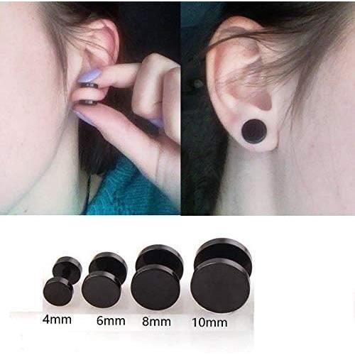 Tunnel Strass Doré 1,6 Mm – Boucle D’Oreille En Acier Inoxydable, Bijou De Piercing Pour Oreille