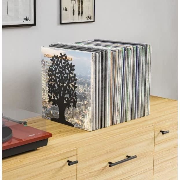 HEIMWERT Porte-livres En Bois De Bambou - Grand Support Stable Avec