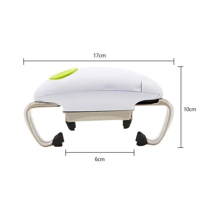 Acheter Ouvre-boîte électrique One Touch à piles en acier inoxydable Ouvre-boîte automatique