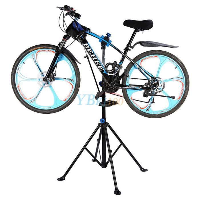 Homcom – Support de réparation vélo réglable – Pince rotative 360° – Charge max. 25 kg – Pour tubes 20-55 mm – Dimensions 36L x 13l x 47-64H cm Homcom – Support de réparation vélo réglable – Pince rotative 360° – Charge max. 25 kg – Pour tubes 20-55 mm – Dimensions 36L x 13l x 47-64H cm