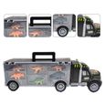 RMEGA 1 ensemble dinosaure camion durable jouet remorque transporteur transport-2