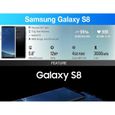 Samsung Galaxy S8 4G LTE Smartphone 4Go + 64Go Android Octa Core empreinte digitale 5.8" 3000mAh - Noir-2